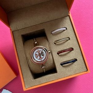 Tory Burch Reva Bangle Bracelet Watch